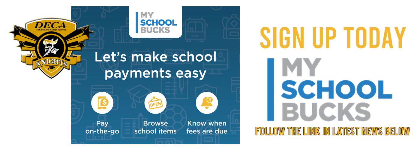 DECA - My SchoolBucks Announcement